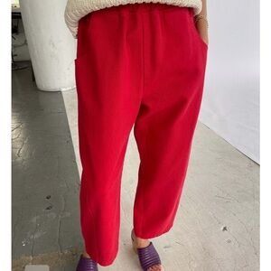 NWOT Le Bon Shoppe Crayon Red Arc Pants